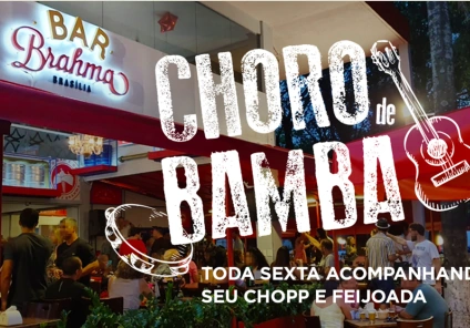 Bar Brahma com Show ao vivo em Brasília - DF